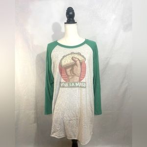Viva La Masa | Brand: Next Level Apparel | Size:XXL | Color: Green;Gray